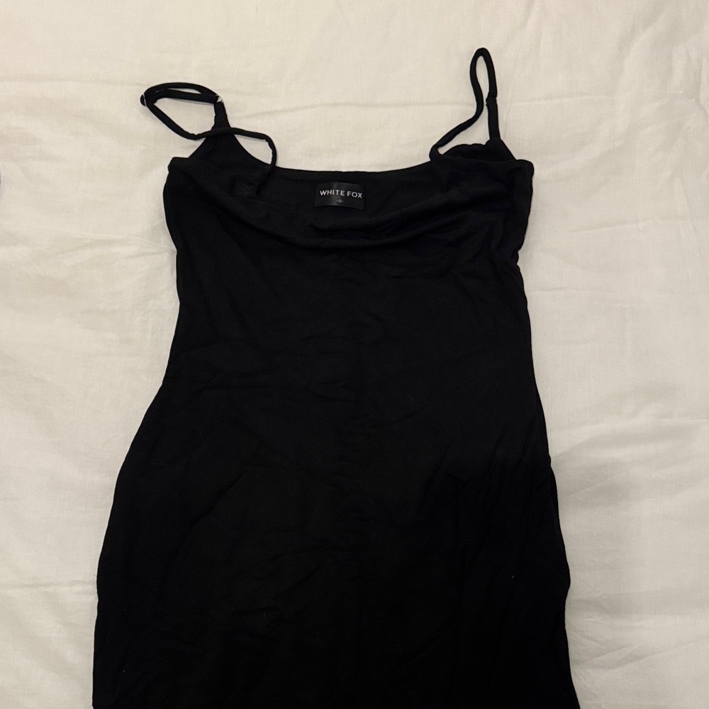 White Fox Boutique Black Maxi Dress